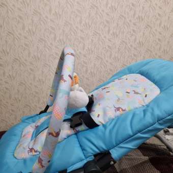 Шезлонг Babyton Sweety Blue: отзыв пользователя Детский Мир