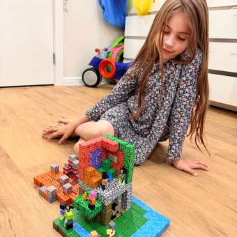 Конструктор SAYFUN toys магнитный 310 дет.: отзыв пользователя Детский Мир