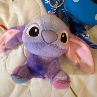 Игрушка мягкая брелок Stitch фиолетовый: отзыв пользователя ДетМир