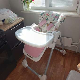Стульчик для кормления Babyton Pretty Friends Pink розовый: отзыв пользователя ДетМир