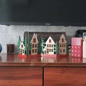 Новогодняя декорация FUTURINO Home Зимний город 40 см: отзыв пользователя Детский Мир