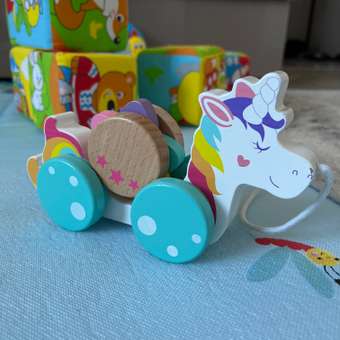 Игрушка BabyGo каталка Единорог: отзыв пользователя Детский Мир