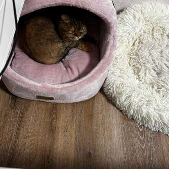 Дом для животных GAMMA Лилия 42*40*28см Розовая: отзыв пользователя. Зоомагазин Зоозавр