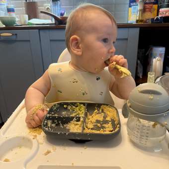 Стульчик для кормления BabyGo Snack Time белый: отзыв пользователя ДетМир