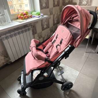 Коляска прогулочная JOVOLA Skyline розовый: отзыв пользователя Детский Мир
