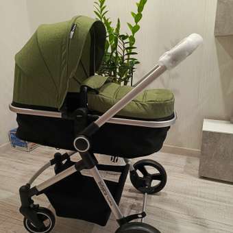 Коляска трансформер Babyton FlexiRide Black-Green: отзыв пользователя ДетМир