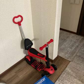 Самокат Kreiss трехколесный: отзыв пользователя Детский Мир