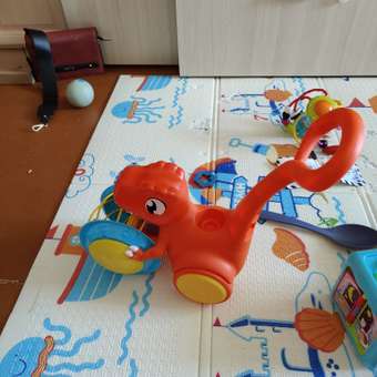 Игрушка Tomy каталка Динозавр Ти-рекс: отзыв пользователя ДетМир