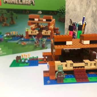 Конструктор LEGO Minecraft Лягушачий дом 400 дет.: отзыв пользователя Детский Мир