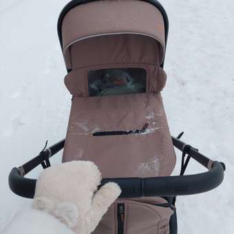 Коляска 2в1 JOVOLA Pepper универсальная коричневый: отзыв пользователя Детский Мир