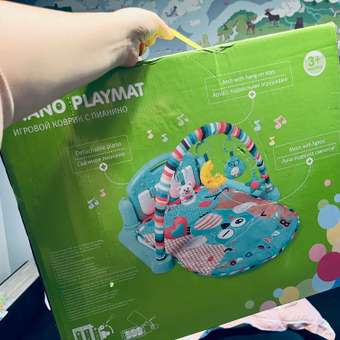 Коврик BabyGo с дугами Пианино: отзыв пользователя Детский Мир