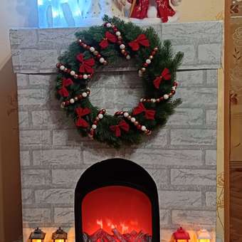 Камин ПМДК Новогодний картонный ВВТ-34/1: отзыв пользователя Детский Мир