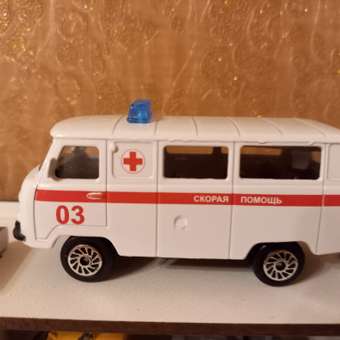 Полицейская машина Технопарк УАЗ Спецтехника в ассортименте: отзыв пользователя Детский Мир