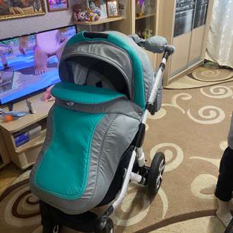 Коляска 3в1 Adamex Barletta Eco: отзыв пользователя Детский Мир