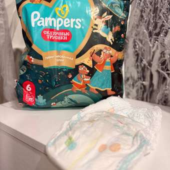 Трусики Pampers Pants Сказочные 6 (15+ кг) 27 шт.: отзыв пользователя ДетМир