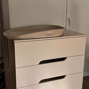 Комод детский пеленальный MOWbaby Lilla 84 см Crystal Beige: отзыв пользователя Детский Мир