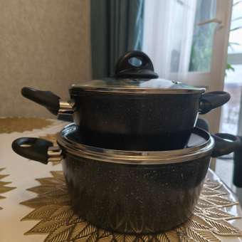 Кастрюля для индукционных плит с крышкой Moulin Villa Оrion 2,2 литра: отзыв пользователя Детский Мир