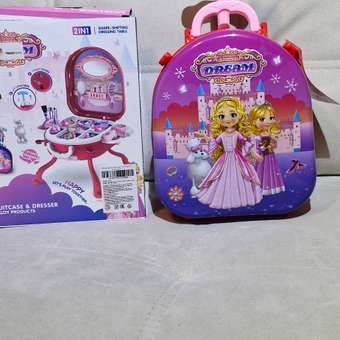 Игрушка TrendToys бижутерия, фен, косметика, туалетный столик: отзыв пользователя Детский Мир