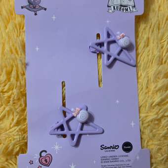 Заколка Erhaft Kuromi 2 шт.: отзыв пользователя ДетМир