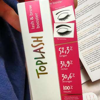Сыворотка для роста ресниц Toplash lash and brow booster: отзыв пользователя Детский Мир