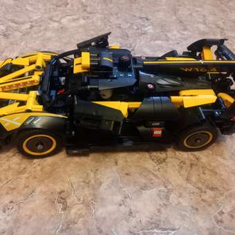 Конструктор LEGO Technic Бугатти Болид 905 дет.: отзыв пользователя ДетМир