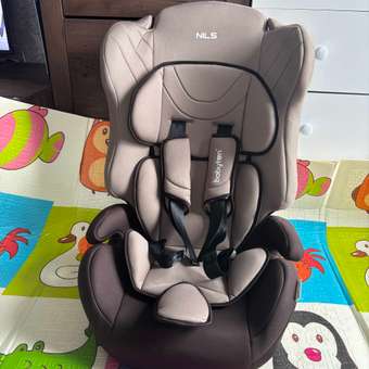 Автокресло Babyton Nils Mokko 1/2/3 (9-36 кг) коричневый: отзыв пользователя ДетМир