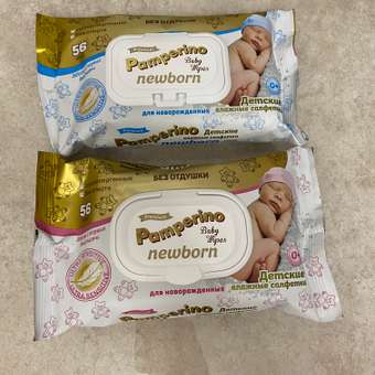 Влажные салфетки PAMPERINO 56 шт.: отзыв пользователя ДетМир