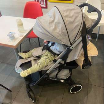 Коляска прогулочная Babyton Rapid Grey серый: отзыв пользователя Детский Мир