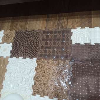 Коврик-пазл ARTSTEP массажный развивающий детский 25 x 282 см: отзыв пользователя Детский Мир