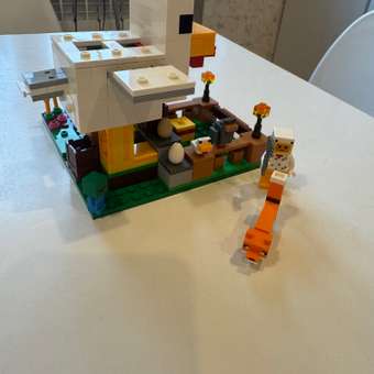 Конструктор LEGO Minecraft Куриная ферма 233 дет.: отзыв пользователя Детский Мир
