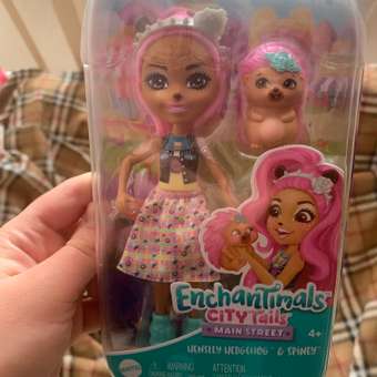 Кукла мини Enchantimals Спини и Ежик Хенсли: отзыв пользователя ДетМир