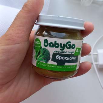 Пюре BabyGo Брокколи с 4 мес 80 г: отзыв пользователя ДетМир
