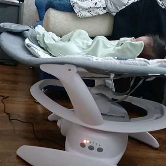 Кресло-качалка Olsson Leaf серый: отзыв пользователя Детский Мир