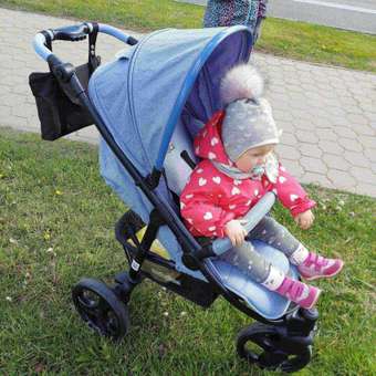 Коляска прогулочная Babyton Trio Denim: отзыв пользователя ДетМир