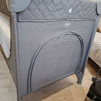 Манеж кровать MOWbaby Play plus, grey: отзыв пользователя Детский Мир