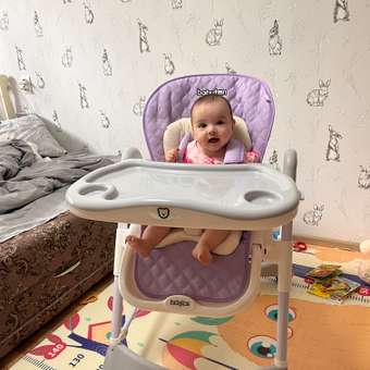 Стульчик для кормления Babyton Purple фиолетовый: отзыв пользователя Детский Мир
