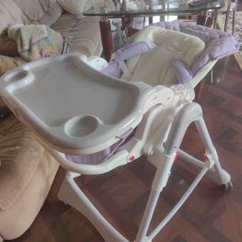 Стульчик для кормления Babyton Purple фиолетовый: отзыв пользователя ДетМир