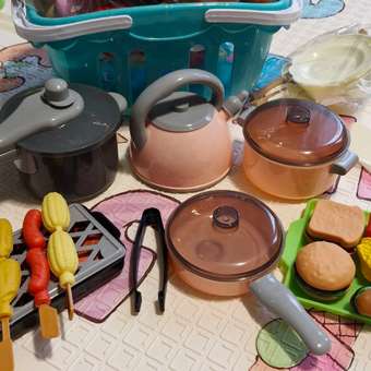 Игрушка TrendToys продукты, посуда 91 предм.: отзыв пользователя Детский Мир