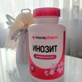БАД morepharm БАД Инозит инозитол и фолиевая кислота 60 капсул: отзыв пользователя Детский Мир