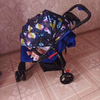 Коляска прогулочная Babyton Rapid Blue: отзыв пользователя ДетМир