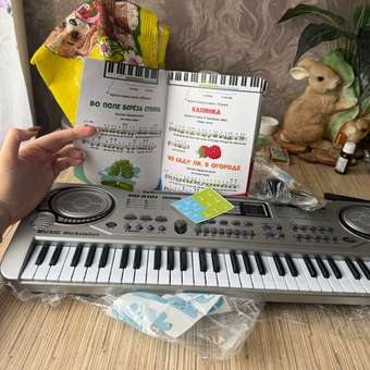 Игрушка музыкальная BelliniToys 61 клавиша Детский обучающий синтезатор: отзыв пользователя Детский Мир