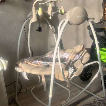 Качели Babyton Relax бежевый: отзыв пользователя Детский Мир