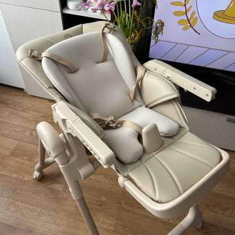 Стульчик для кормления Happy Baby WILLIAM LUX бежевый: отзыв пользователя Детский Мир