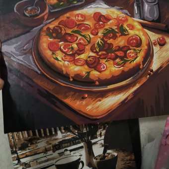 Картина по номерам Art sensation Ароматная пицца в ассортименте: отзыв пользователя Детский Мир