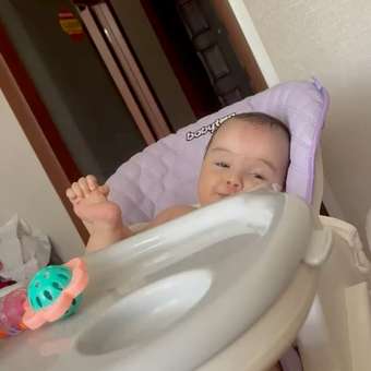 Стульчик для кормления Babyton Purple фиолетовый: отзыв пользователя Детский Мир