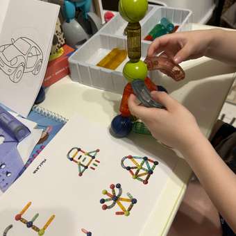 Конструктор Attivio магнитный 26 дет.: отзыв пользователя Детский Мир