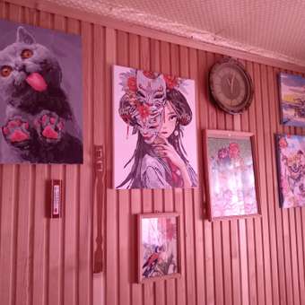 Картина по номерам Hobby Paint В маске в ассортименте: отзыв пользователя Детский Мир