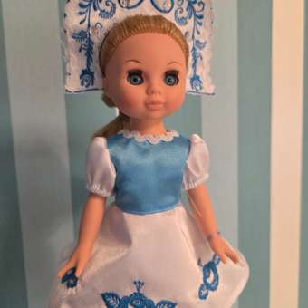 Кукла классическая Весна Эля Гжельская красавица высота 30 см: отзыв пользователя Детский Мир