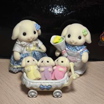 Игровой набор Sylvanian Families Семья Цветочных кроликов: отзыв пользователя ДетМир