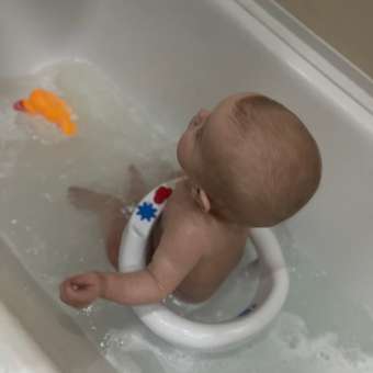 Сиденье для купания Babyton голубой: отзыв пользователя ДетМир